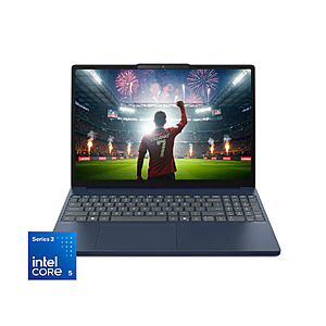 Lenovo IdeaPad Slim 3i 15.3" 1920x1200 120Hz Touch Laptop w/ Intel Processor 320, 8GB RAM & 256GB SSD (Cosmic Blue) $429.99 + Free Store Pickup at Best Buy