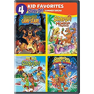 $5* | 4 Kid Favorites: Scooby-Doo Summer Break (DVD) at Amazon