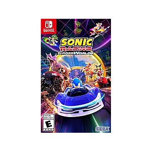 Sonic Racing CrossWorlds Amazon Exclusive Edition (Nintendo Switch) $11.99 + Free S&H w/ Prime