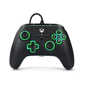 PowerA Advantage Wired Controller w/ Lumectra (Xbox Series X|S, Black) $11.99 + Free S&H w/ Prime