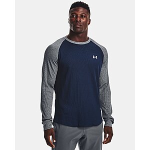 Under Armour: Men's Waffle Crew Tee $15.99, Velocity 2.0 ¼ Zip $16.99 & More + Free Shipping on $50+