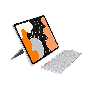 Logitech Flip Folio Keyboard Case 13-inch iPad Pro and Air, various colors