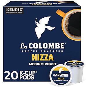 [SnS] $9.48 | 20-Count La Colombe Coffee Roasters Medium Roast Coffee (Nizza) at Amazon (47.4￠ each)