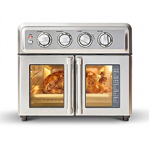 Starts 11/1 Target $100 ($95 with red card) Cuisinart French Door Air Fryer Toaster Oven Stainless Steel TOA-FD70