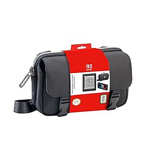 $11.99: R.D.S. Game Traveler Deluxe Crossbody Bag for Nintendo Switch & Switch 2, Black at Woot!