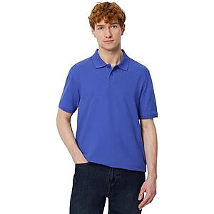 $2.98 to $6.39 Amazon Essentials Men's Regular-Fit Cotton Pique Polo Shirt