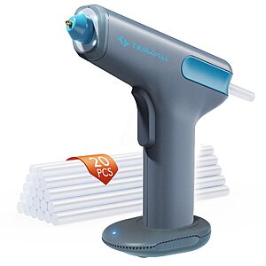 Tilswall Cordless Hot Glue Gun $19.99 AC + Free Shipping