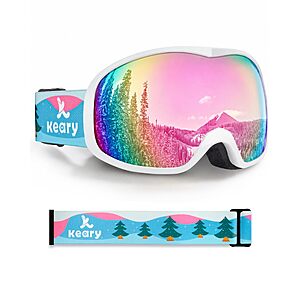 Kids Anti-fog Ski/Snow Goggles, $12.99 w/ code