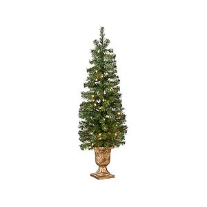 $19.94 | National Tree Company 4ft Pre-Lit Montclair Spruce Christmas Entrance Tree at Woot!