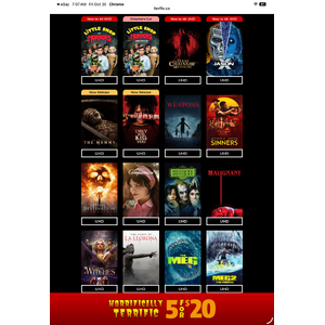 Fanflix Horrifically Terrific Movies 5 for $18 with code COUNTDOWN10