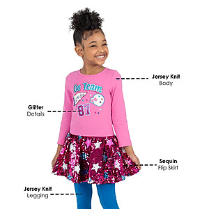 Counting Daisies GameDay Tutu Set $4.81