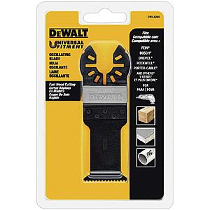 Amazon: DEWALT Oscillating Tool Blade, Fast Cutting, Wood (DWA4206) (Reg $17.79, ~57% Off) from $7.60 + FS w/ Prime