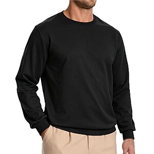 ZITY Men's Athletic Crewneck Sweatshirt $8.99 AC