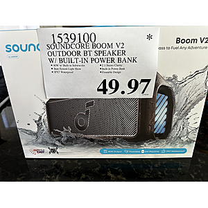 Soundcore Anker Boom v2 Costco in store only