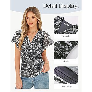 GRACE KARIN 2026 Women's Mesh Tops $12.49 AC