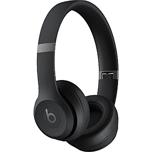 Beats Solo 4 Wireless On-Ear Headphones (Black, Blue, Pink) - $129.99 @ Best Buy
