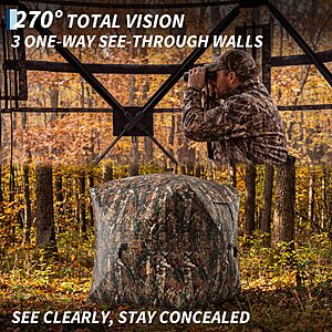 Amazon - Garvee 270° See-Through Hunting Blind $69.99 w/ Code