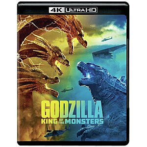 Godzilla - King of the Monsters (4K Ultra HD + Blu-ray) $12.99 Walmart.com
