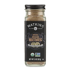 Watkins Gourmet Organic Spice Jar, Ground Nutmeg, 8.0 Ounce $7.59