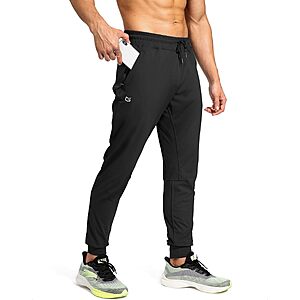 G Gradual Men's Tapered Jogger Sweatpants w/ Zipper Pockets (Various) $14.99 + Free Shipping w/ Prime or on $35+