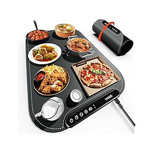 Voriah 24"x16" Foldable Electric Food Warming Mat w/ Timer & 8 Temperature Settings $23.99 + Free Shipping w/ Prime or $6 Fee per Order