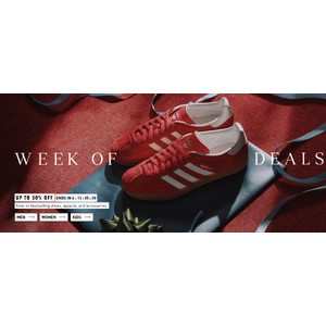 Adidas Week of Deals: Save UP TO 50% OFF on bestselling shoes, apparel, and accessories
