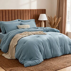 7-Pc Bedsure Comforter Set (various) from $27.49 + Free Shipping w/ Prime or on $35+