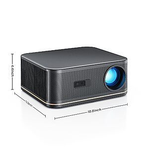 HAPPRUN 2000-ANSI 1080p Projector w/ Auto Focus $268.94