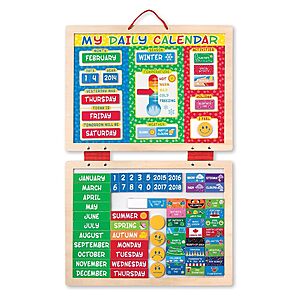 Melissa & Doug My First Daily Magnetic Calendar $8.32