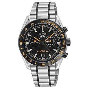 Men's Gevril Freccia Chronograph 42905B 42mm Swiss Quartz Watch $399 + $9.82 Shipping