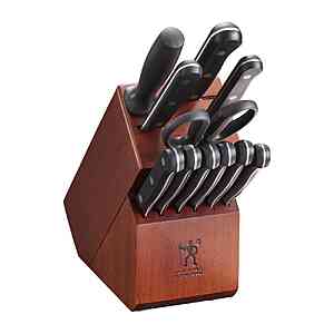 $79.88 FS Home Depot Henckles Solution 12-Piece Stainless Steel Knife Set with Block