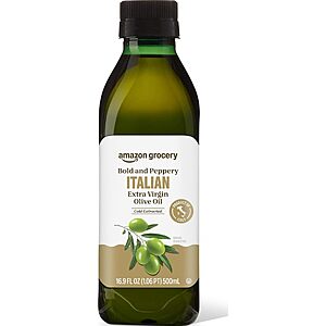 16.9-Oz Amazon Grocery Italian First Cold Pressed Extra Virgin Olive Oil $4.39 w/ S&S + Free Shipping w/ Prime or on $35+