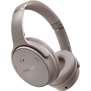 Bose - QuietComfort Wireless Noise Cancelling Over-the-Ear Bluetooth Headphones - Sandstone $169