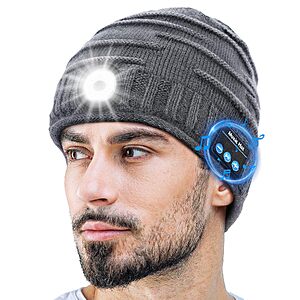 ZOOI Bluetooth Beanie Hat w/ Light $9.99 + Free Shipping w/ Prime or on $35+