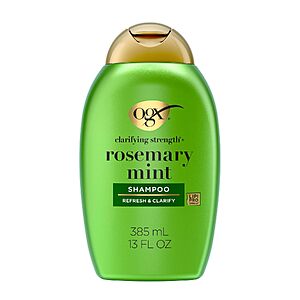 13-Oz OGX Clarifying Strength + Rosemary Mint Hair Shampoo $4.24 w/ S&S + Free Shipping w/ Prime or on $35+