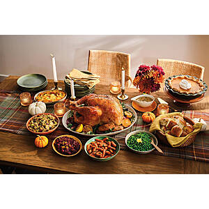 ALDI Thanksgiving Meal (Ready to cook, not precooked) Feeds 10 for Under $39