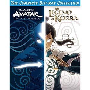 Avatar & Legend of Korra Complete Series Collection (Blu-ray) $28.44 + Free Shipping w/ Prime or on $35+