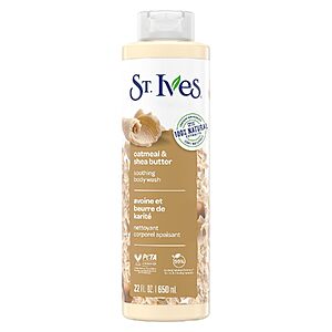 22-Oz St. Ives Oatmeal & Shea Butter Moisturizing Body Wash $3.99 + Free Shipping w/ Prime or on $35+