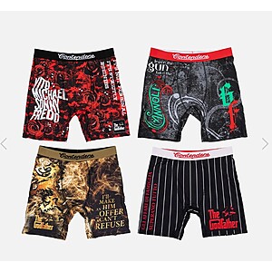 Contenders Clothing - The Godfather 4 Pack Boxer Briefs $10
