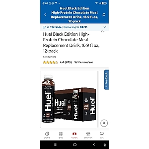 Huel RTD Chocolate 12-pack (Warehouse only)