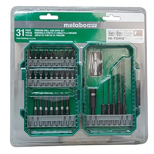 Metabo HPT 31-Piece Torsion Drill & Drive Impact Bit Set $14.98 + Free Store Pickup at Lowe's or Free Shipping on $35+