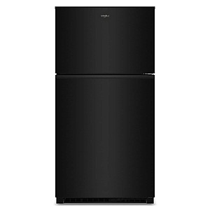 Whirlpool - 21.3 Cu. Ft. Wide Top Freezer Refrigerator with Total Coverage Cooling - Black $699.99 Bestbuy.com