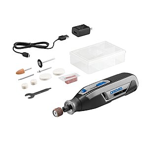 $49.98: Dremel 7760 Variable speed 4-volt 2 -Amp Multipurpose Cordless Rotary Tool Kit at Lowe's