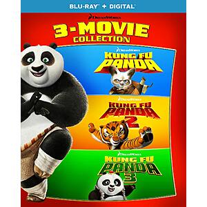 Kung Fu Panda: 3-movie Collection [Blu-ray] $12.99 plus extra 15% Off for new Gruv users