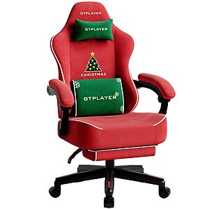 GTPLAYER Gaming Chair, Comfort Computer Office Chair for Adults, Christmas $119.99