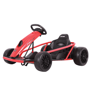 $260 FS WALMART by GOTRAX Drift Go Kart Ride on for Kids, Steel Frame, up to 8 mph, 120 lb Weight Capacity,