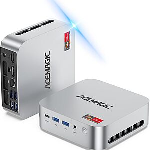 Prime Members: Acemagic M1 Mini PC: Ryzen 7 7735HS, 24GB LPDDR5, 512GB PCIe SSD, 2.5G Lan, Win11P @ $426.29 + F/S
