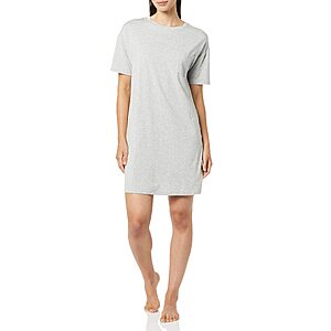 $2.91 Amazon Essentials Women's Cotton Modal Knit Jersey Sleep Tee Nightdress (size S only)