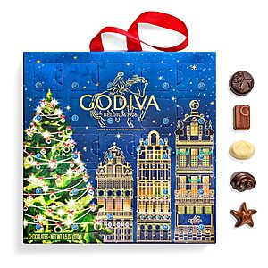 24-Pc GODIVA Luxury Chocolate Advent Calendar 2026 $46.40 + Free Shipping