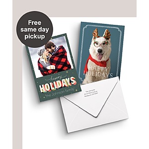 Walgreens Photo: Starts 11/1 - 70% Off All Photo Cards & Premium Stationery + Free Store Pickup